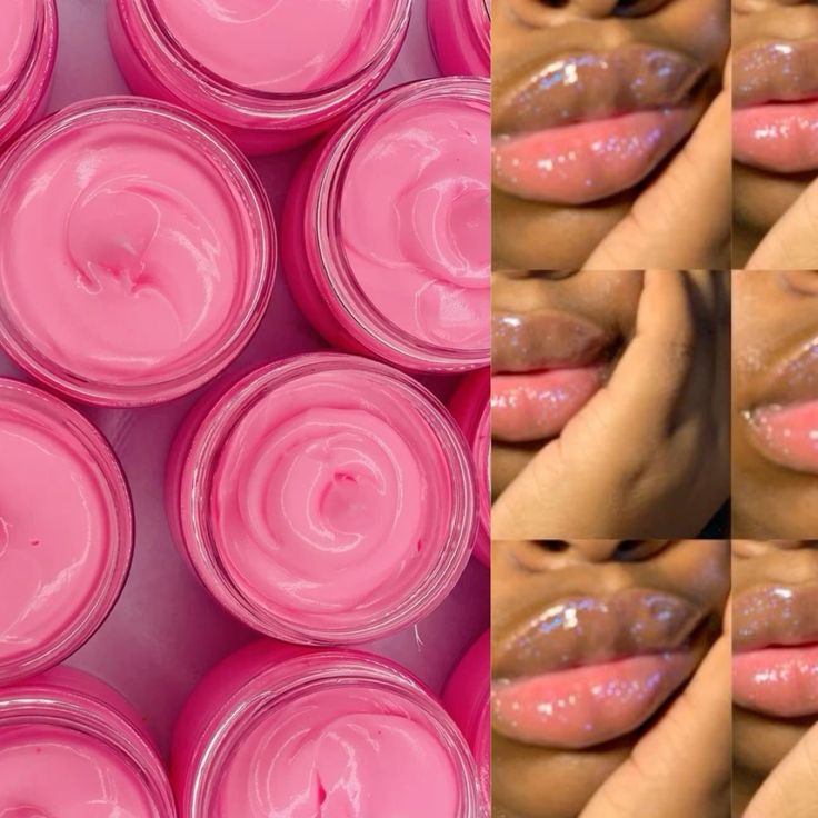Crèmes lèvres roses