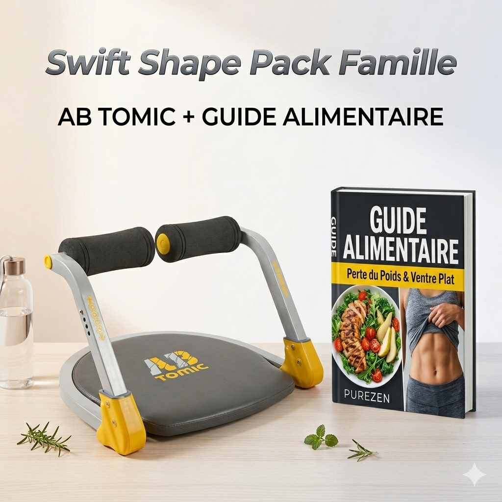 SwiftShape Pack Famille — Ventre Plat + Guide Nutrition Offert (FASO)