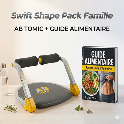 SwiftShape Pack Famille — Ventre Plat + Guide Nutrition Offert (FASO)