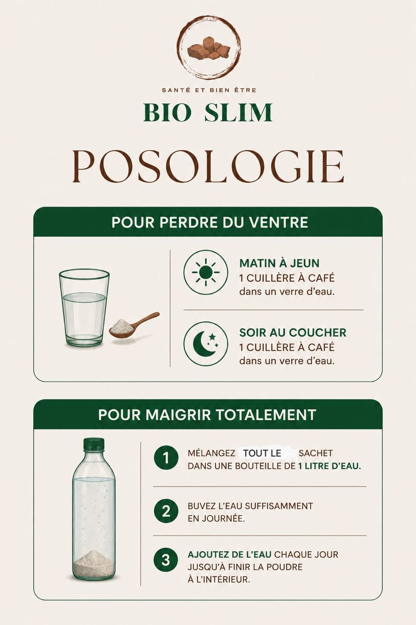 Bio Slim — Poudre Minceur Naturelle | Ventre Plat en 30 Jours