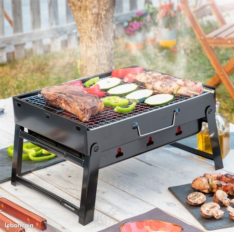 Mini BBQ Portable Grill Charbon — Édition Spéciale Tabaski